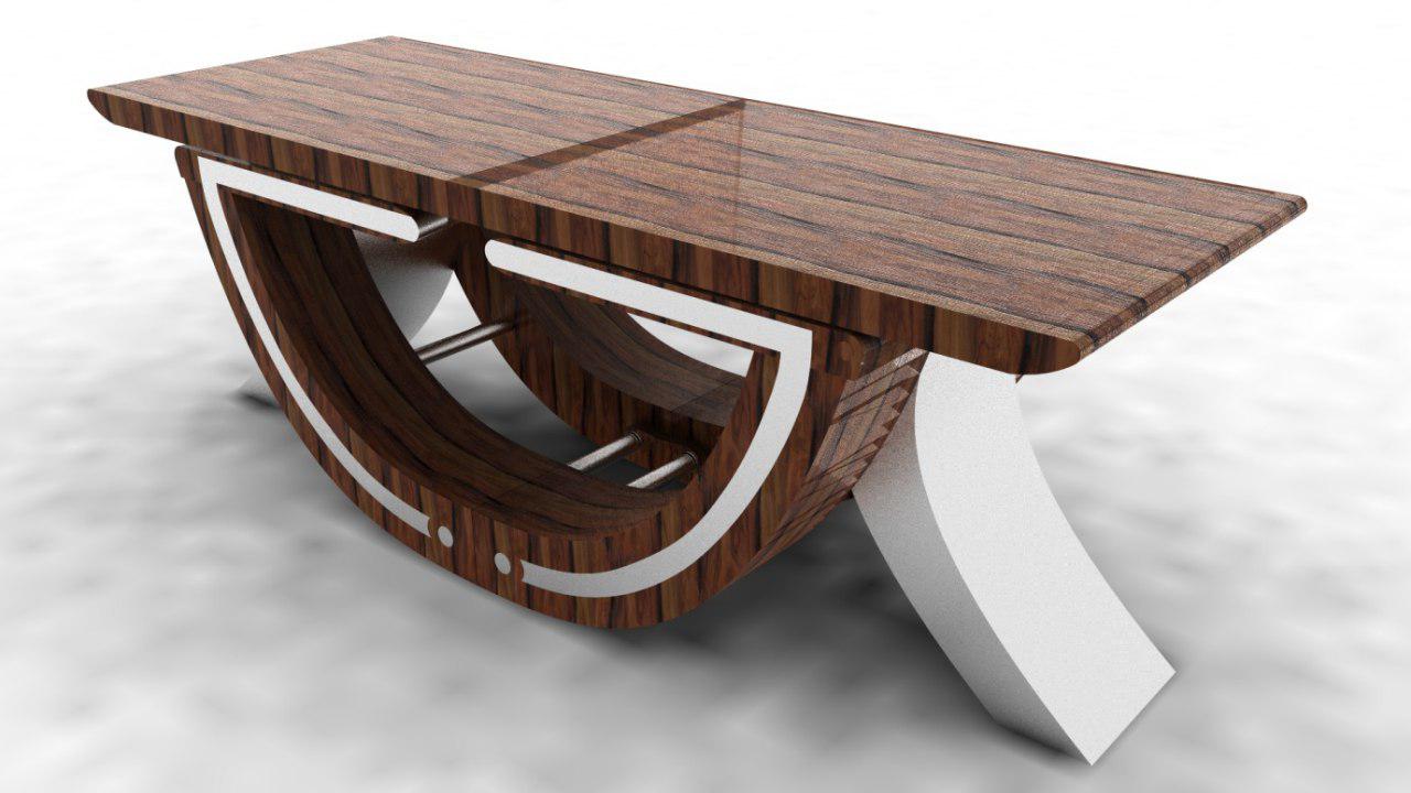wooden coffee table - Taskmasters Dubai