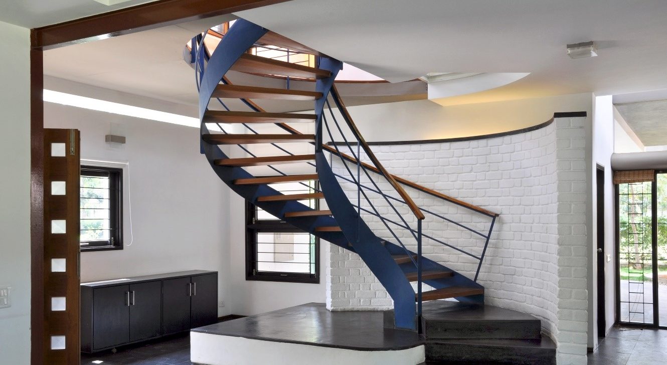 Staircase with spiral design - Task Masters, Dubai